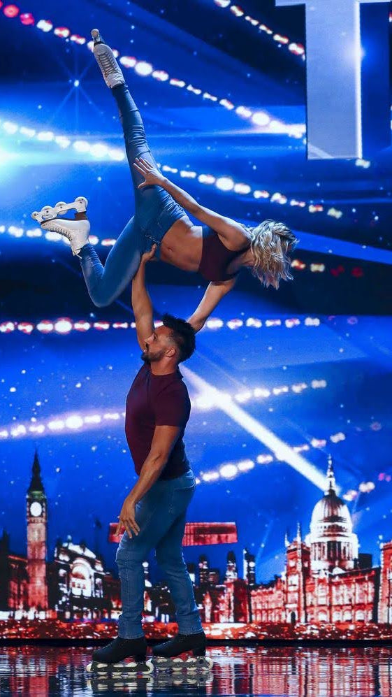 Rosie and Adam on Britain's Got Talent